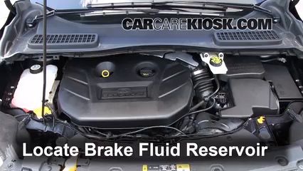 2013 Ford Escape SEL 2.0L 4 Cyl. Turbo Brake Fluid Add Fluid